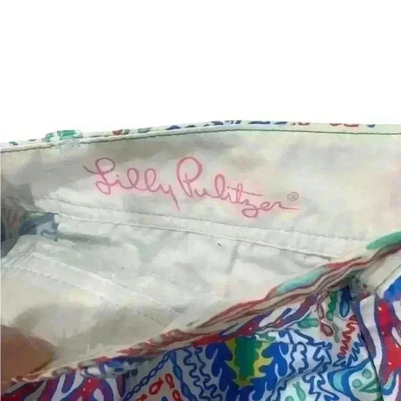 Lilly Pulitzer‎ Multi Let Minnow Callahan Shorts Sz 00 - Picture 5 of 11